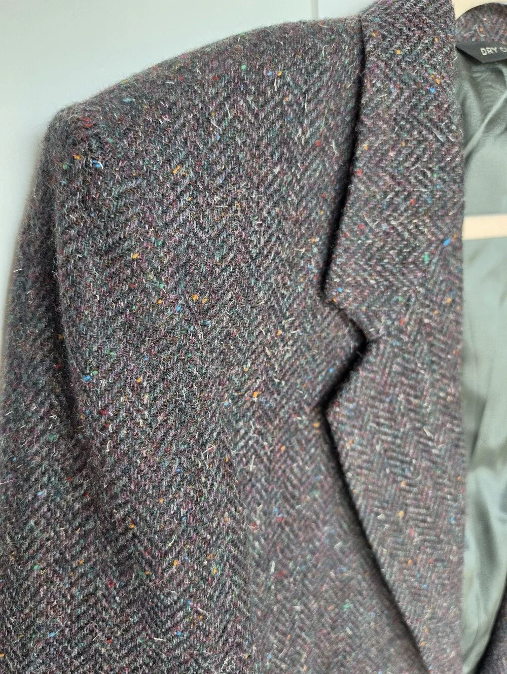 Vintage Daniel Hechter Tweed Men Sport Coat Blazer